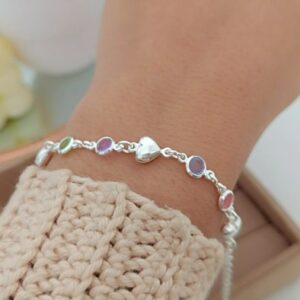 PULSEIRA CORAÇÃO PEDRINHA