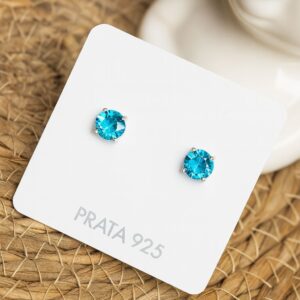 Brinco de Prata 925 Pontos de Luz
