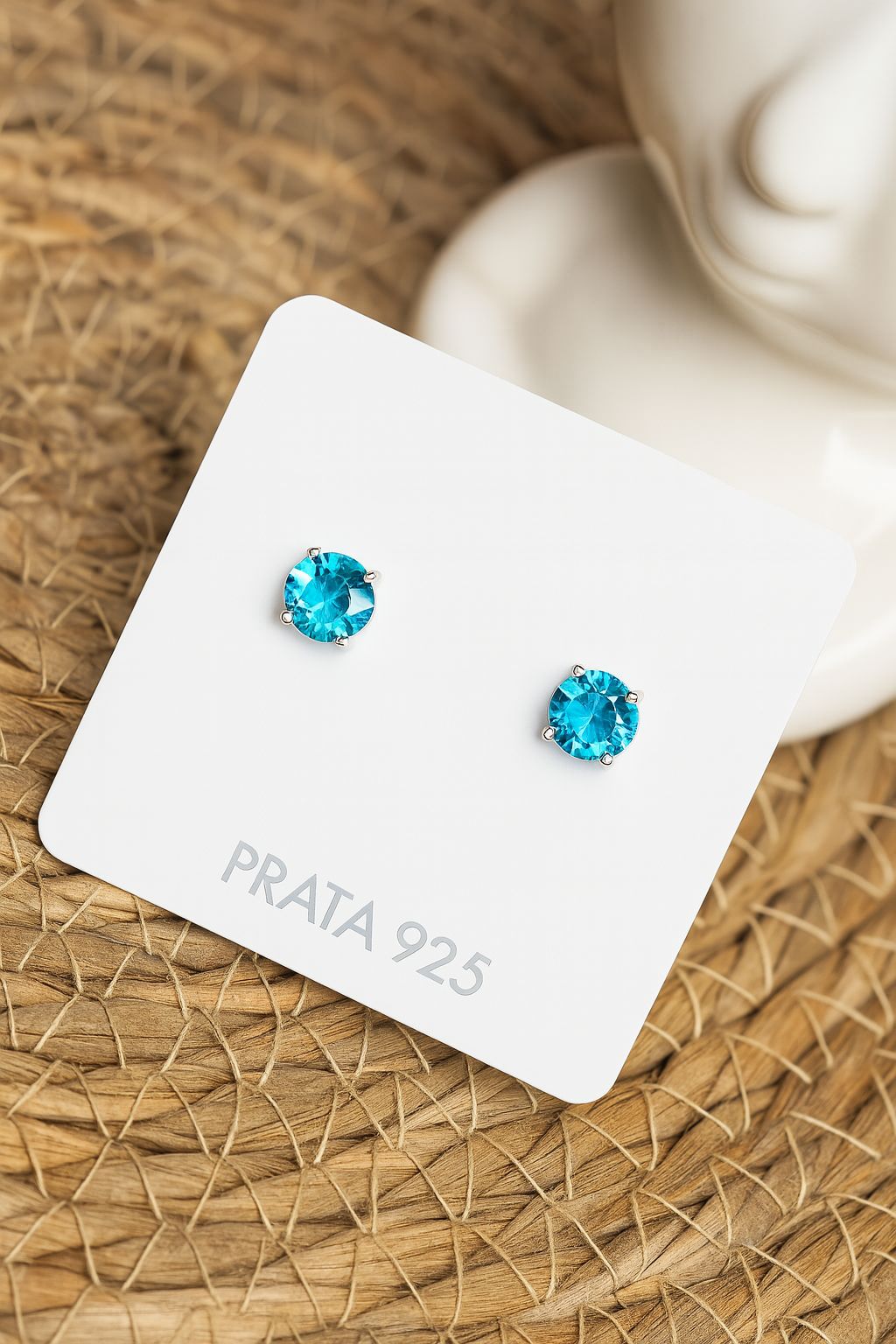 Brinco de Prata 925 Pontos de Luz