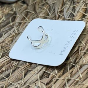 Piercing Fake de Prata 925 Duplo