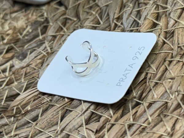Piercing Fake de Prata 925 Duplo