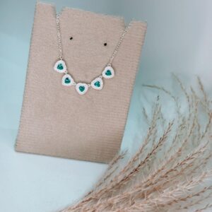 GAGANTILHA 5 CORAÇÕES UNIDOS TURMALINA