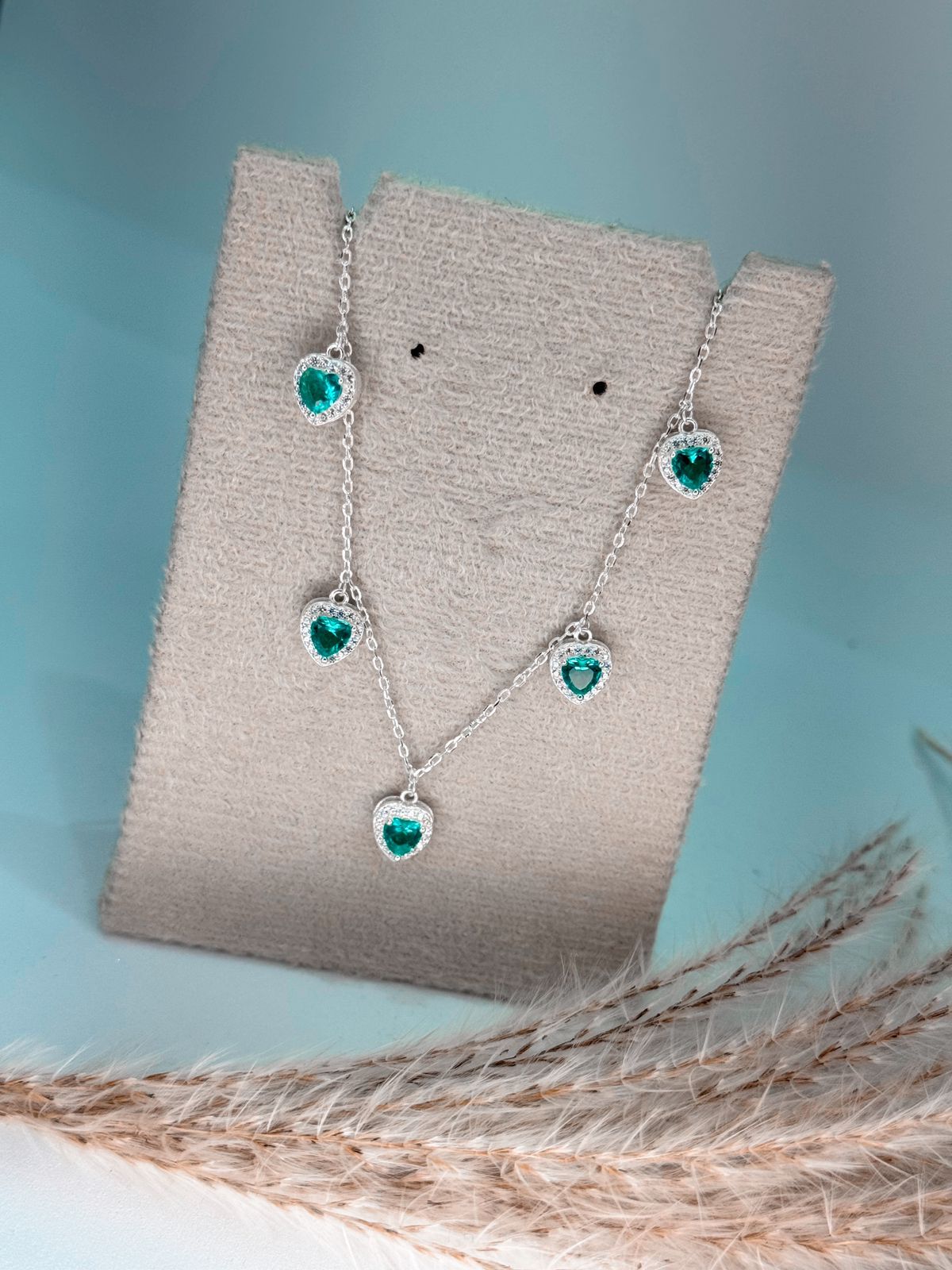 GAGANTILHA 5 CORAÇÕES TURMALINA