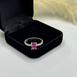 SOLITARIO COM MEIO ARO RUBI