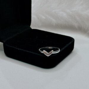 ANEL ARO FINO COM CORAÇÃO P LISO