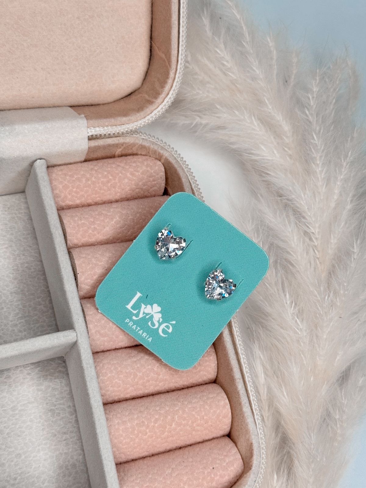 BRINCO CORAÇÃO CRISTAL