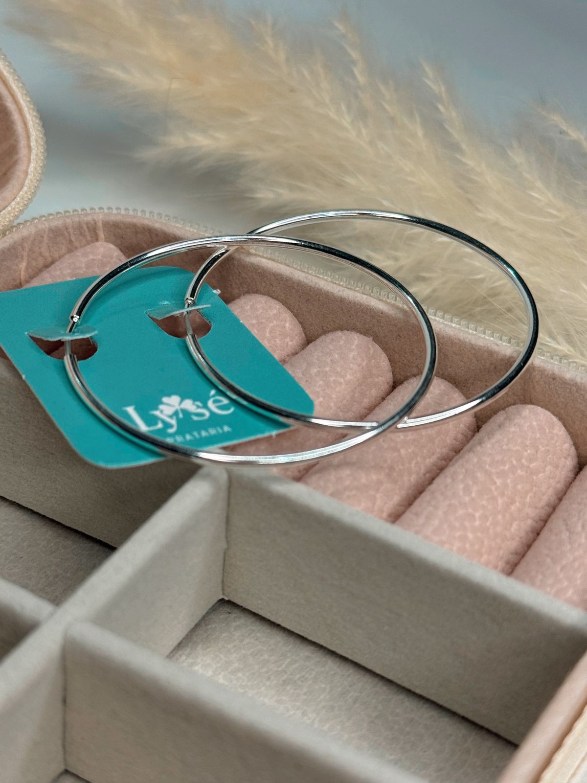 BRINCO DE ARGOLA LISA D ENCAIXE